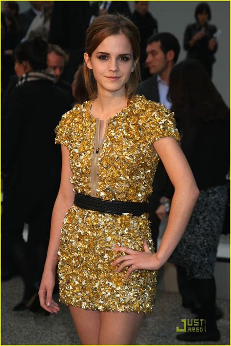 emma watson burberry dress